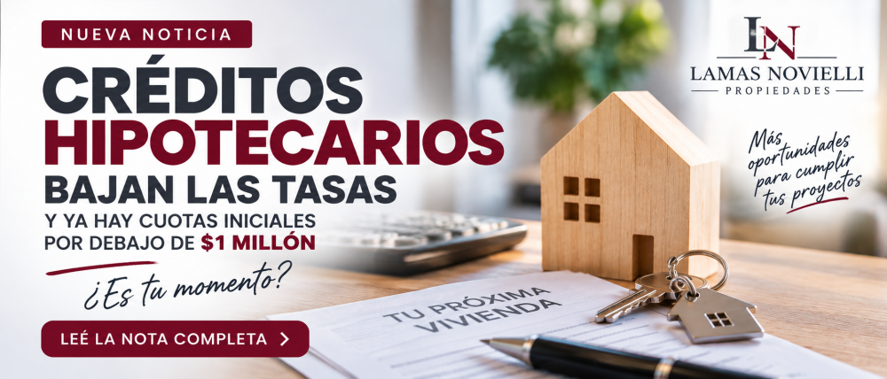 Créditos hipotecarios: bajan las tasas y vuelve a crecer la competencia entre los bancos